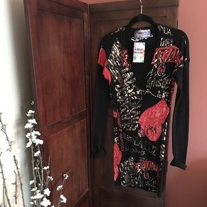 Desigual Women’s Long Sleeve Dress (Large)